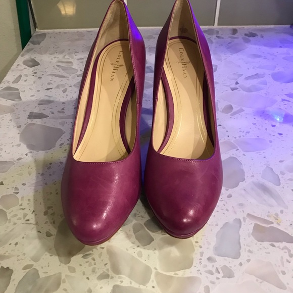 Cole Haan Heels - Size 9.5 in Fuchsia - Picture 2 of 5